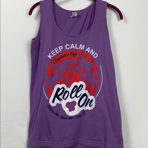 Live and tell purple tank top size Med. Lambert’s